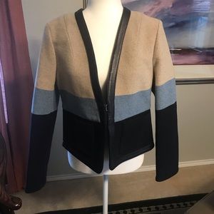 Tory Burch single clasp blazer jacket sz 6